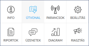 Útvonal lekérdezése