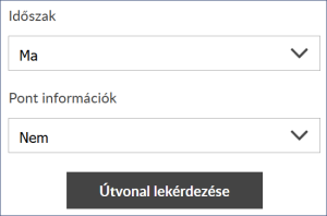 Lekérdezés paraméterei