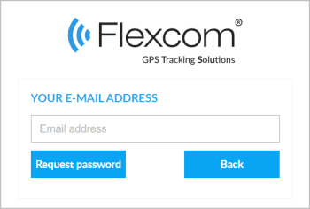 Request a temporary password